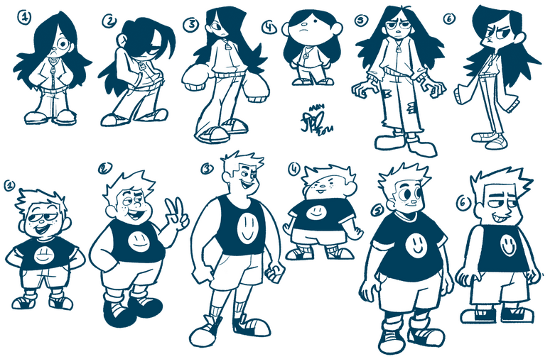 Detention Character Concepts